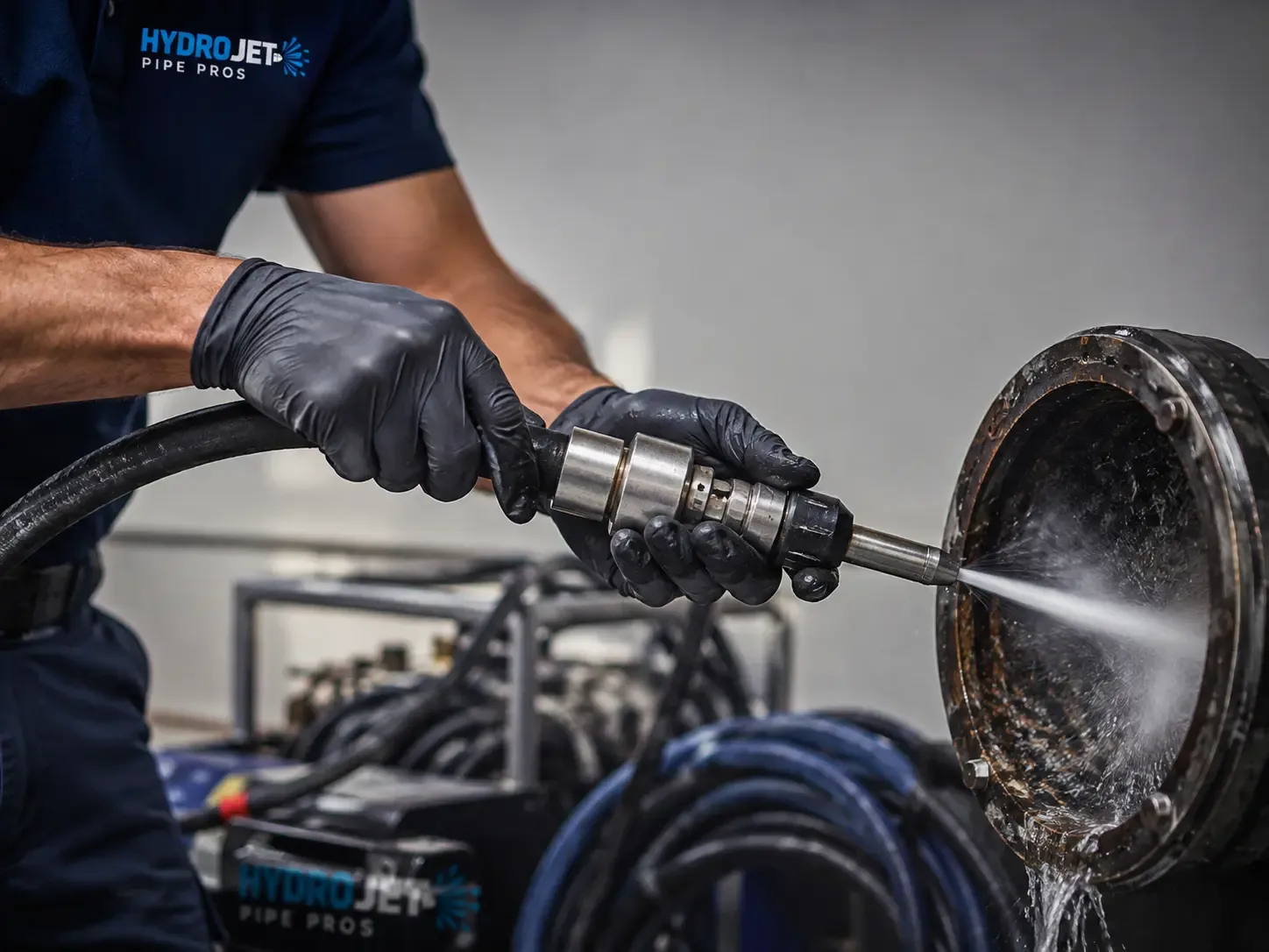 Hydro Jet Pipe Descaling in Boston, VA